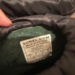 sorel フルーリー　13センチ　スノーブーツ
の画像