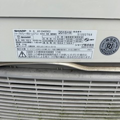 SHARP♢﻿主に14畳♢﻿自動お掃除機能搭載♢﻿プラズマクラスター♢﻿空気清浄機能♢﻿スマートフォン対応♢﻿の画像