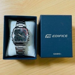 【超美品】CASIO EDIFICE デジアナモデル 多機能モデル　専用ケース付の画像