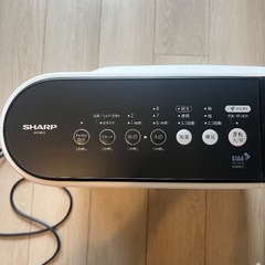 SHARPプラズマクラスター搭載　加湿セラミックヒーター　HX-SK12-W 　の画像