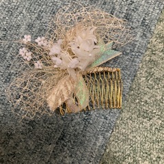 和服用髪飾りの画像