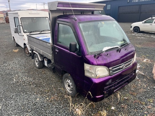 ◯売約済◯オールステンレス軽ダンプ荷台　※車体はジャンク・荷台のみ活用向け
