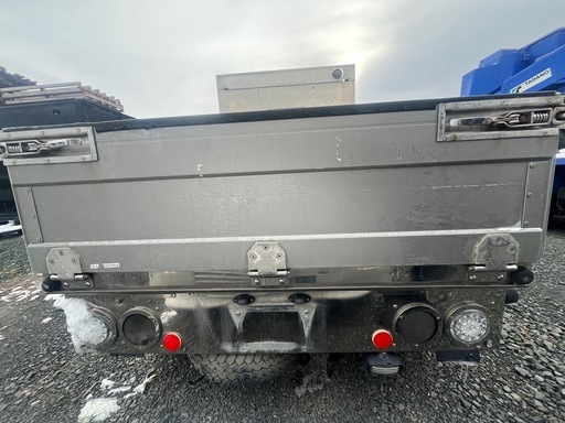 ◯売約済◯オールステンレス軽ダンプ荷台　※車体はジャンク・荷台のみ活用向け