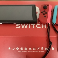 中古　赤箱　Nintendo Switch  任天堂　スイッチの画像