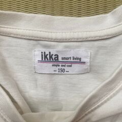 ikka SEASHORE Tシャツ 150サイズ ホワイトの画像