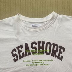 ikka SEASHORE Tシャツ 150サイズ ホワイトの画像