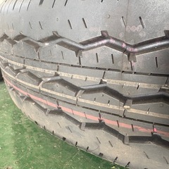 195/80R15 ハイエース　タイヤホイールセット　4本
の画像