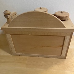 木製ミニキッチンの画像