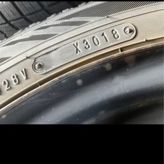 バリ山　スタッドレス　国産　4本セットの画像