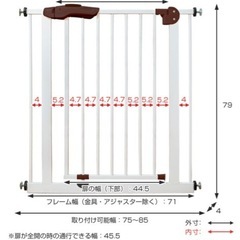 【値下げ交渉可能】ベビーゲートの画像