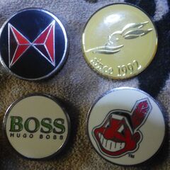 キャップクリップ各種の画像