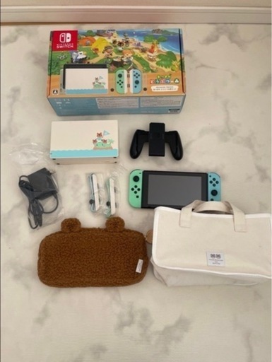 Nintendo Switch あつまれどうぶつの森セット※ジェラピケケース付※