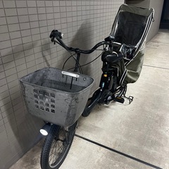 ギュットアニーズ20インチパナソニック子乗せ電動アシスト自転車2018年式の画像