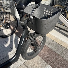ギュットアニーズ20インチパナソニック子乗せ電動アシスト自転車2018年式の画像