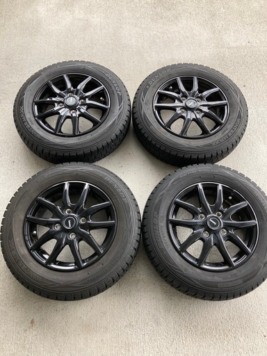 スタッドレスタイヤ　ダンロップ　145/80/13