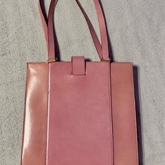 くすみピンク　トートバッグの画像