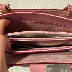 くすみピンク　トートバッグの画像