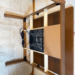 こたつ　80cm*80cmの画像