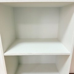 カラーボックス横42cm 高さ88cm 奥行き29cmの画像