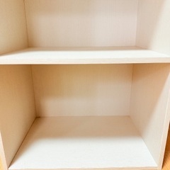 カラーボックス横42cm 高さ88cm 奥行き29cmの画像