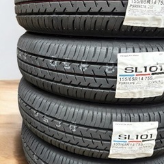 155/65R14 ブリヂストンのSEIBERLING SL101 新品タイヤ 4本の画像
