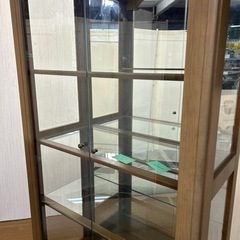 　【リユース☆エコちょっぷ】キュリオケース　ガラスケース　の画像