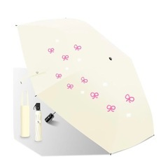 【新品】折りたたみ傘 晴雨兼用 ワンタッチ自動開閉 180-190gの画像