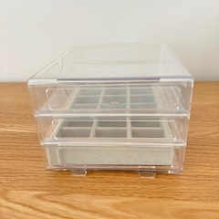 無印良品　アクセサリーケース　アクリルケース　小物収納　小物ケースの画像