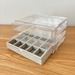 無印良品　アクセサリーケース　アクリルケース　小物収納　小物ケースの画像