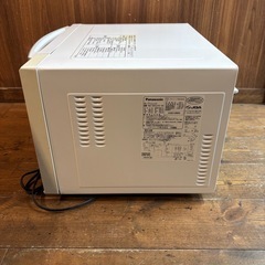 Panasonic NE-MS235-W オーブンレンジ 2018年製 ホワイト 【中古品】の画像
