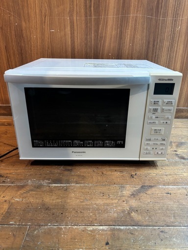 Panasonic NE-MS235-W オーブンレンジ 2018年製 ホワイト 【中古品】