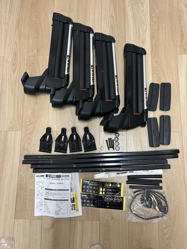 【中古】カーメイト　ウィンターキャリア　UK739＋K444