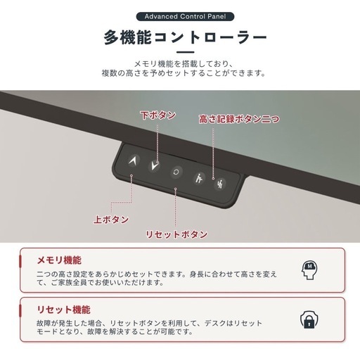 パソコンデスク(ほぼ未使用) 購入 ほぼ未使用美品☆コンソール