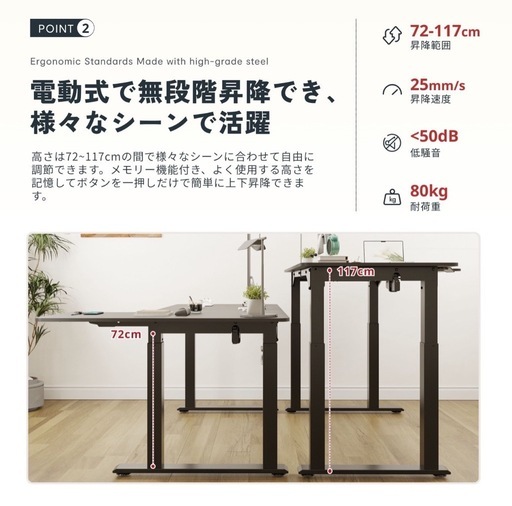 パソコンデスク(ほぼ未使用) 購入 ほぼ未使用美品☆コンソール