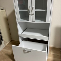 【お譲り者
決定】食器棚　の画像
