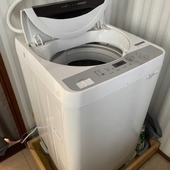 シャープ　縦型　洗濯機の画像
