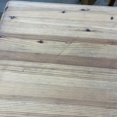 【ドリーム川西店限定】☆ジモティー見たよ割引☆ 引出し付きダイニングテーブル  クリーニング済み 【2125560000033311】の画像