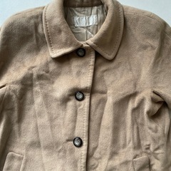 ワールド CORDIER コルディア ウール 40 Lサイズ相当 100% コート 日本製 中古品 の画像