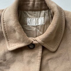 ワールド CORDIER コルディア ウール 40 Lサイズ相当 100% コート 日本製 中古品 の画像