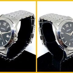 オリエント UN9X-C1-B メンズウォッチ 腕時計 稼動品の画像