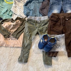 男の子冬服まとめ売りの画像