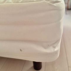 無印　脚付マットレス　シングル
の画像