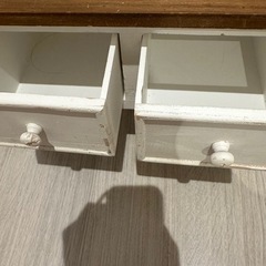 サリュ Salut! 引き出し付きミニテーブル 木製 インテリア 雑貨の画像