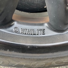ミニライトホイール　MINILITE 14×5.5J+42 ホイールナット付きの画像
