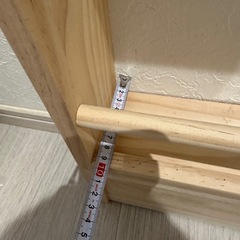 木製ラック 2段 マガジンラックの画像