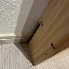 木製ラック 2段 マガジンラックの画像