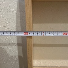 木製ラック 2段 マガジンラックの画像