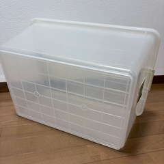 チャリティ☆収納ケース　あいりすおーやアイリスオーヤマの画像