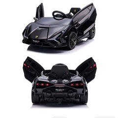 【ワンランク上！★超豪華バージョン★】電動乗用ラジコン ランボルギーニ 乗用玩具 電動 ラジコンカー 子供 キッズ ベビー 赤ちゃん KIDs CAR Lamborghini SIAN LAMBORGHINI 正規ライセンス キッズカー の画像