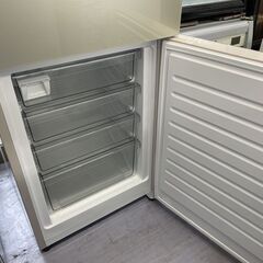 ツインバード 3ドア 冷蔵庫 199L 2022年製 KHR-EJ19 190Lクラス 200Lクラス 3ドア冷蔵庫  札幌市手稲区の画像